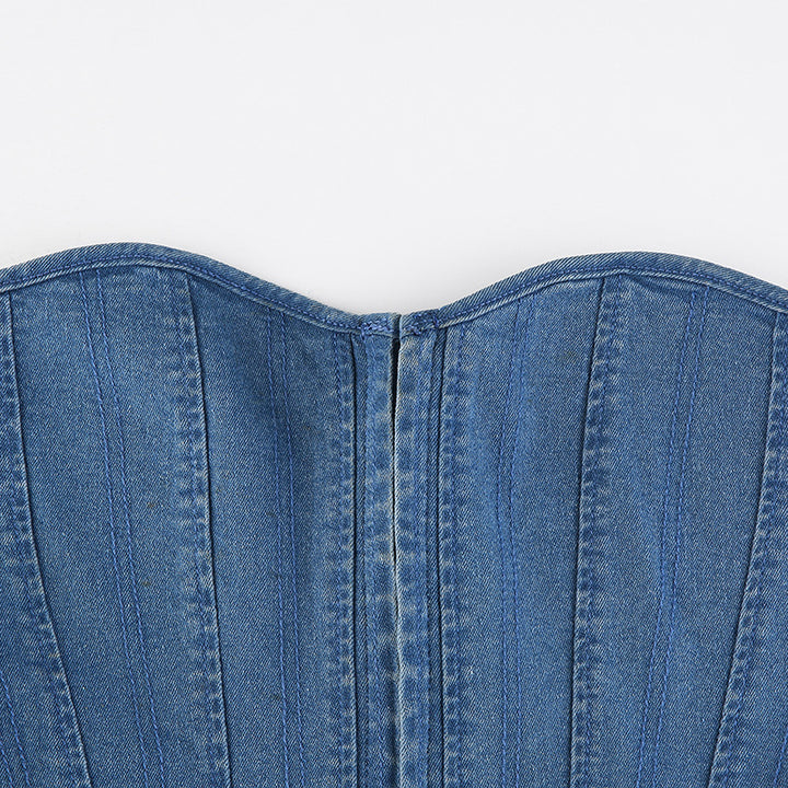 DENIM DREAMER STRETCHABLE  CORSET
