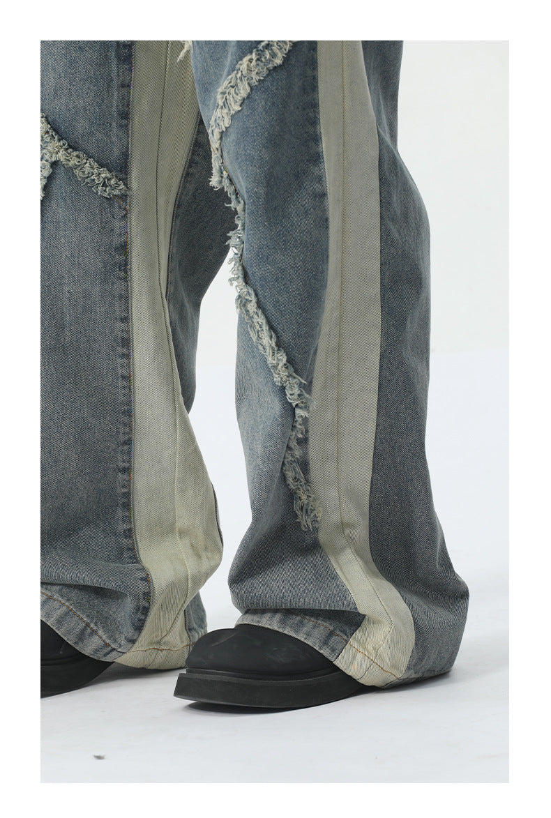 HEAVYWEIGHT SUPER BAGGY STONE WASH DENIM