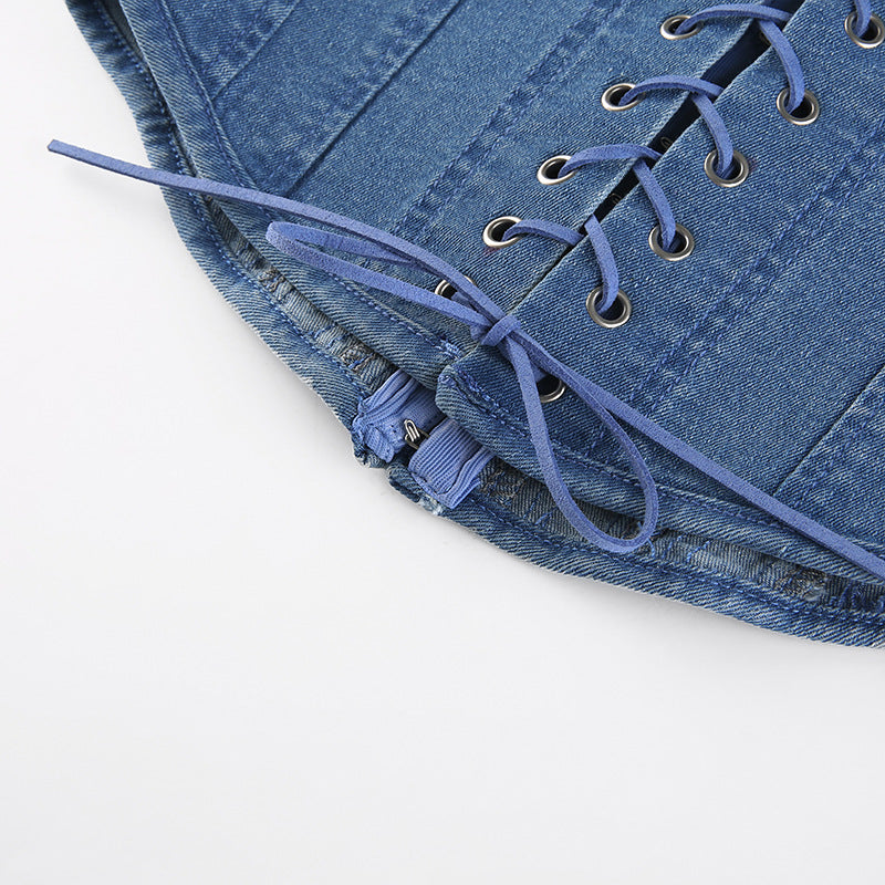 DENIM DREAMER STRETCHABLE  CORSET