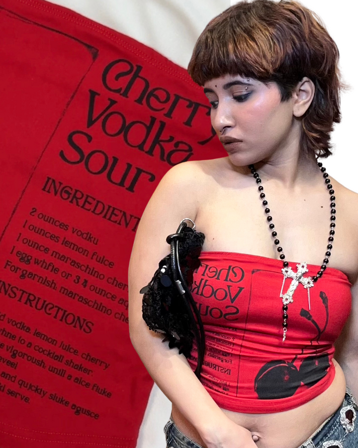 CHERRY VODKA TUBE TOP