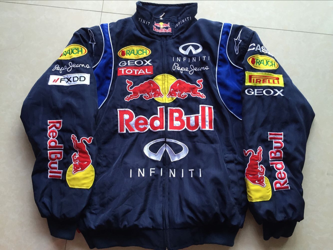 EMBROIDERED REDBULL RACING JACKET