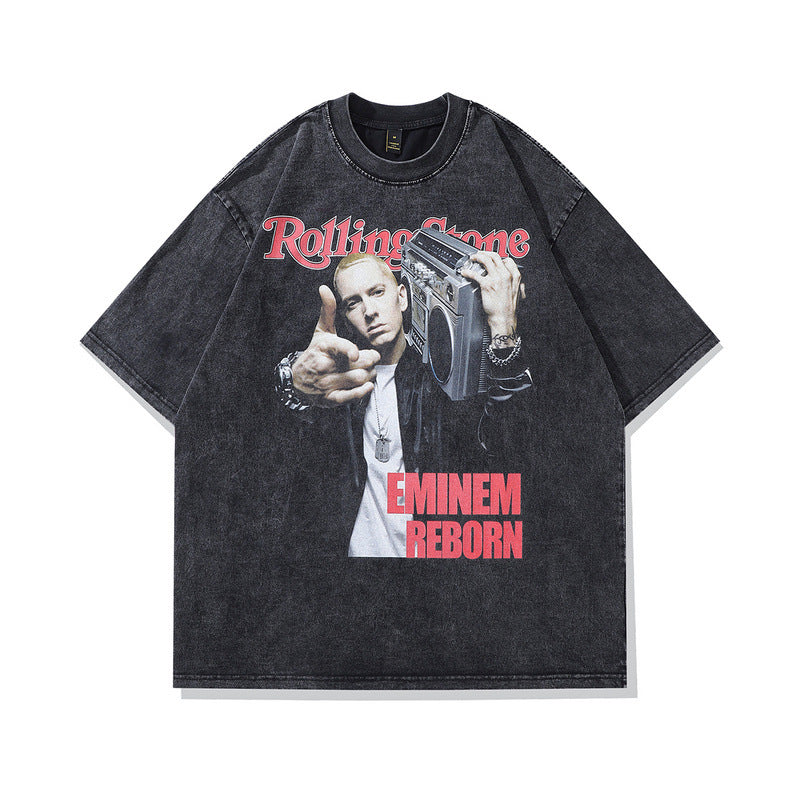 EMINEM ROLLING STONE OVERSIZED T-SHIRT