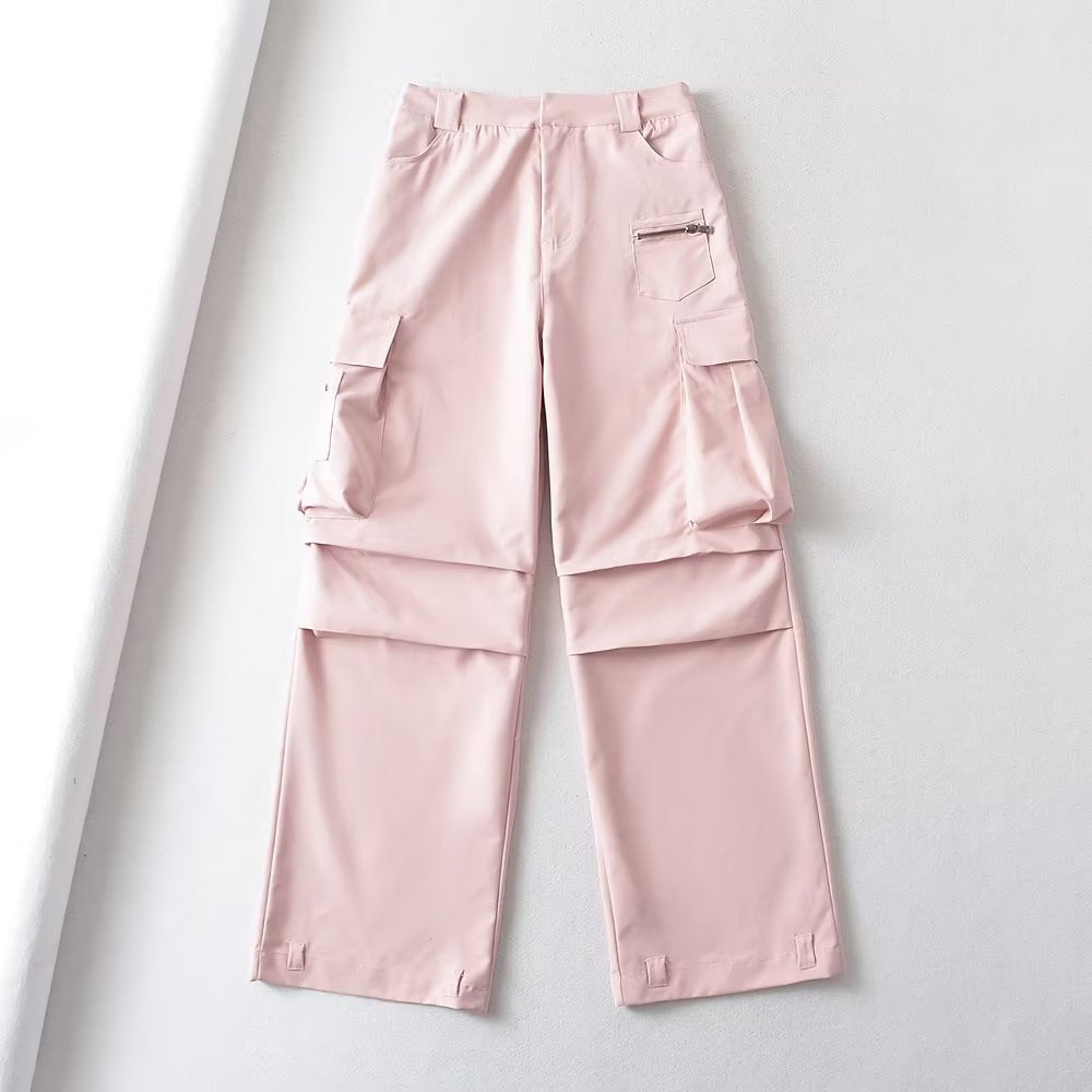 MULTIPOCKET PURE COTTON CARGO PANTS