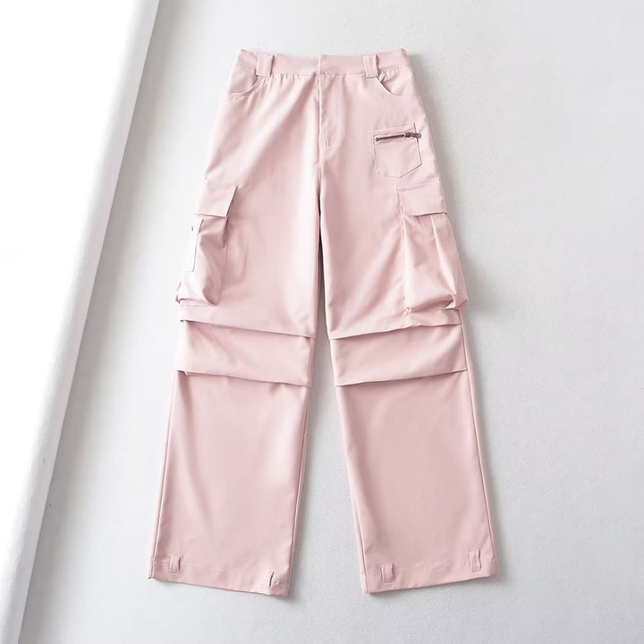MULTIPOCKET PURE COTTON CARGO PANTS