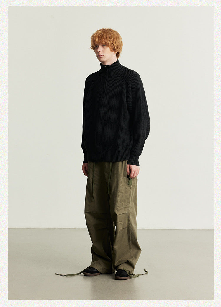 UNISEX WIDE LEG SUMMER CARGO PANTS