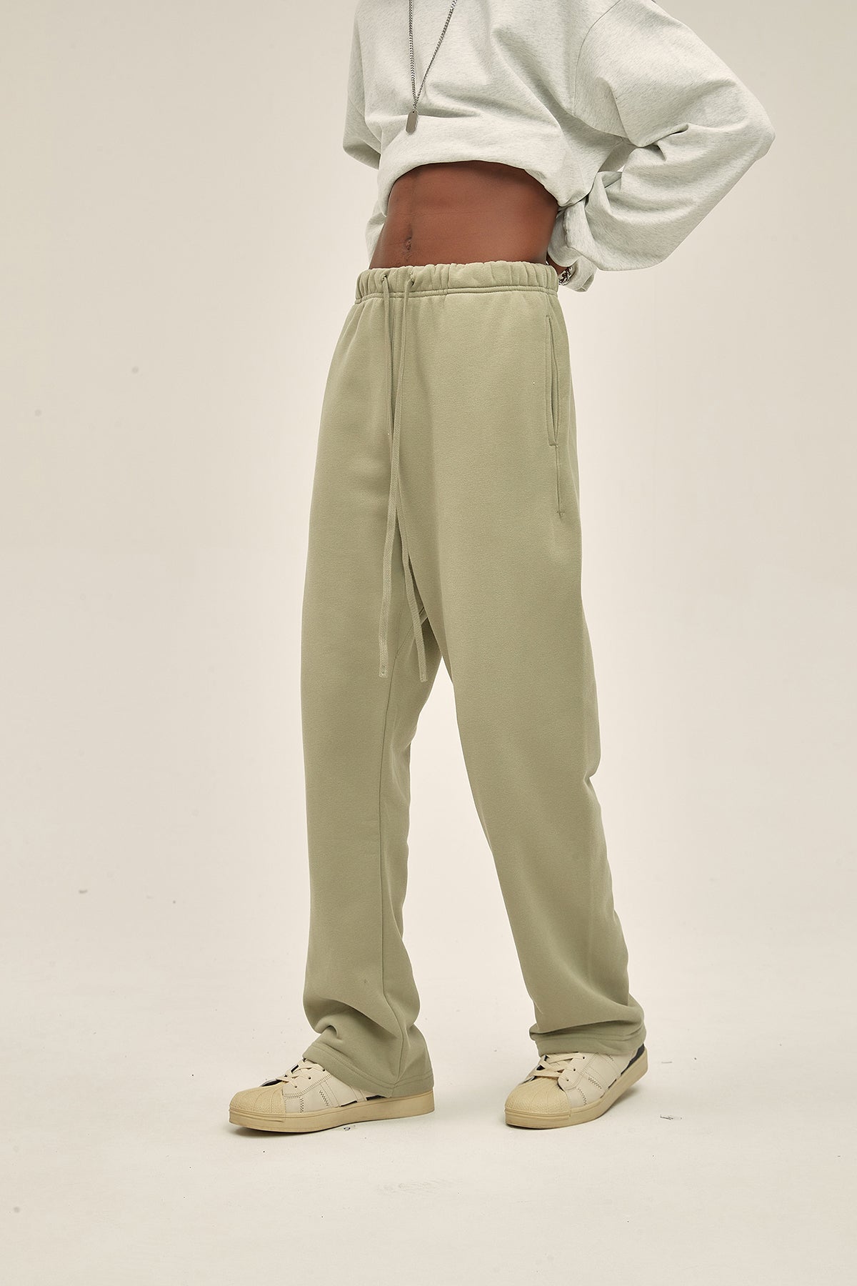 UNISEX RELAXED SAND TRACKPANTS