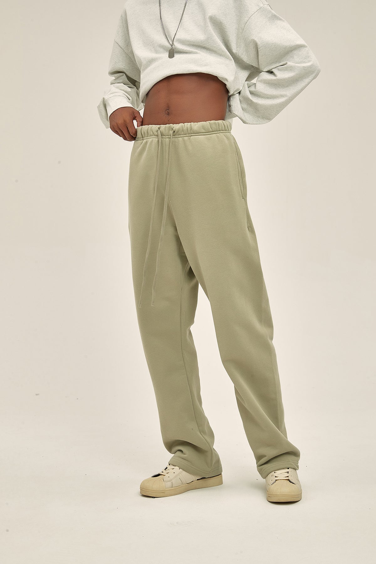 UNISEX RELAXED SAND TRACKPANTS