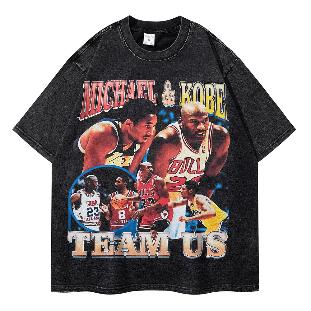 MICHAEL & KOBE OVERSIZED T-SHIRT