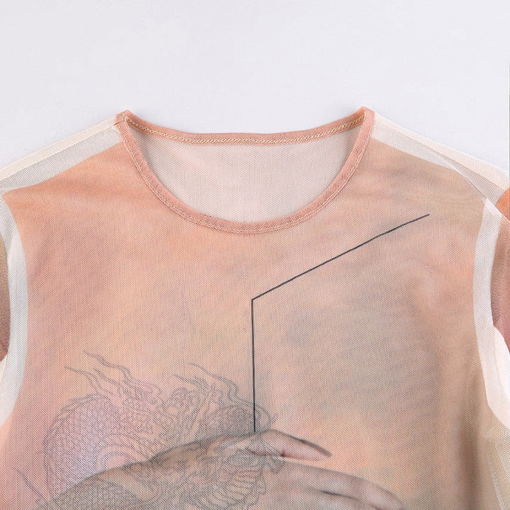 MYSTIC SHEER MESH BODYSUIT