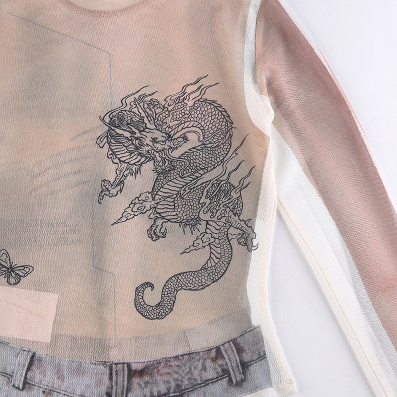 MYSTIC SHEER MESH BODYSUIT