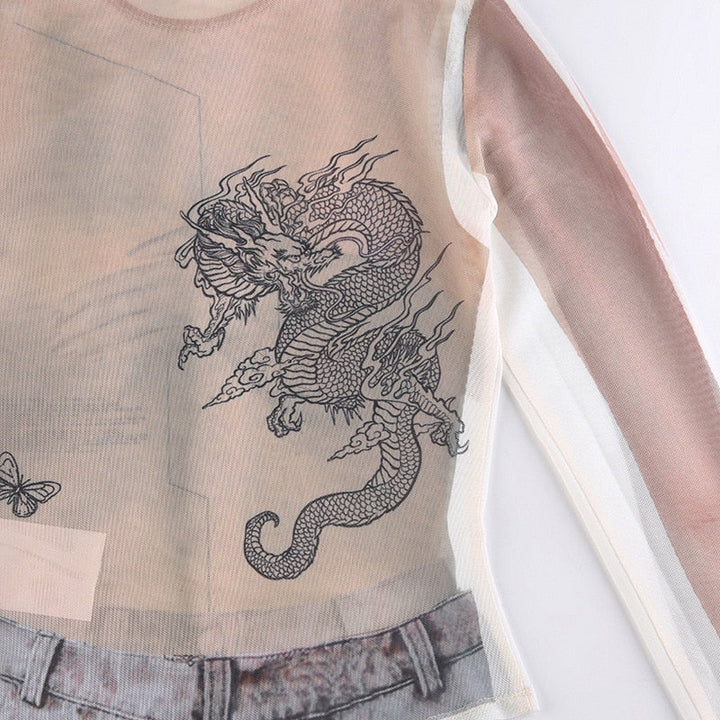 MYSTIC SHEER MESH BODYSUIT